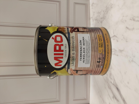 TERMINACION ACRILICA NEGRA